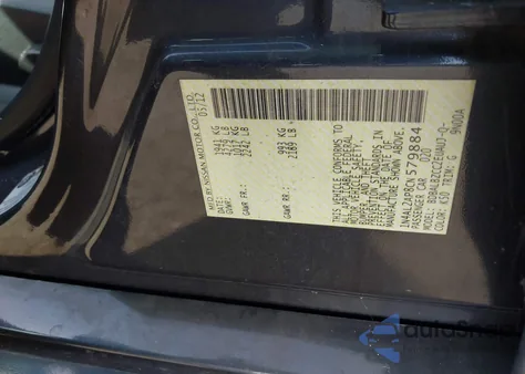 2012 Nissan Altima 2.5 S из США, поврежденный, VIN 1N4AL2AP8CN579884